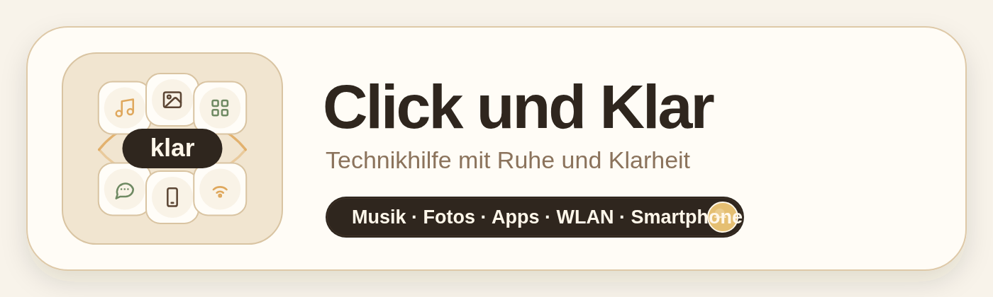 Click und Klar Logo